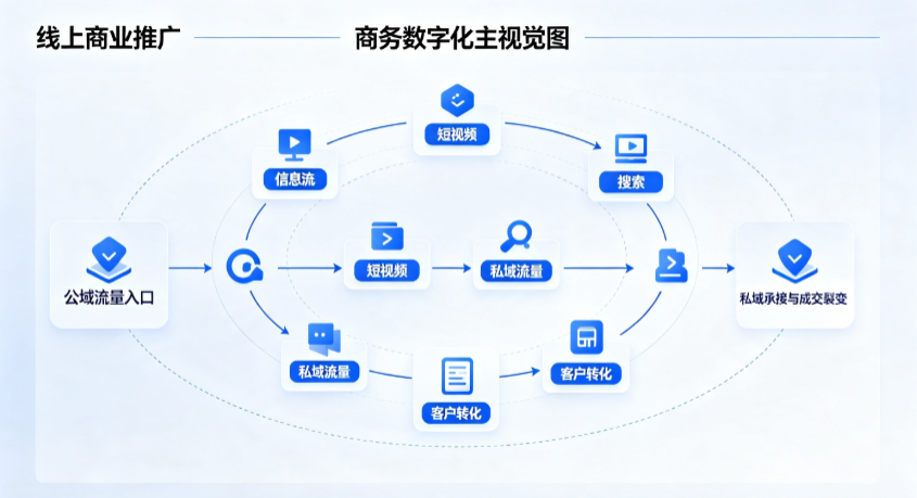 独山子区线上商业推广怎么做？全域流量闭环搭建与低成本转化实战指南